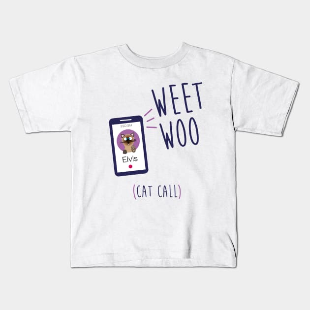 Weet Woo Kids T-Shirt by Peebs